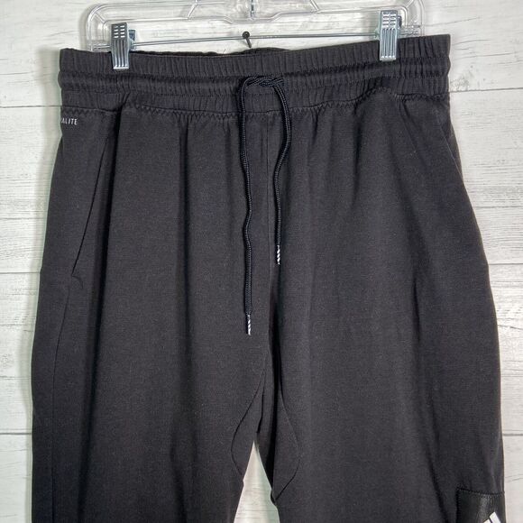 Adidas Climalite Black Basketball Warm Up Pants Men’s Large - Picture 2 of 8